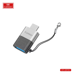 Переходник OTG USB C To USB — Earldom ET-OT72