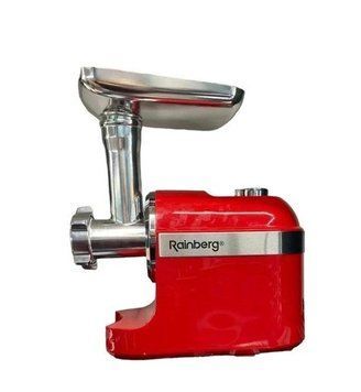 М'ясорубка електрична Rainberg RB-2270 3800 Вт, Червона