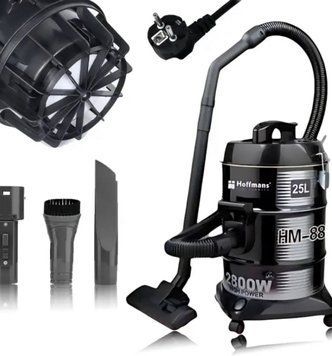 Пилосос Hoffmans HM-8806, 2800 Вт, 25 л, з функцією видування