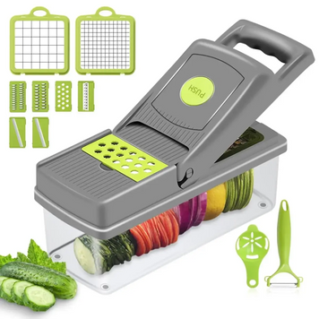 Овочерізка універсальна компактна VEGGIE SLICER 14в1