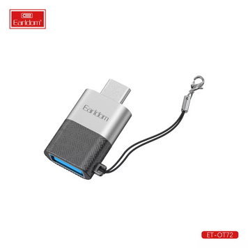 Переходник OTG USB C To USB &mdash; Earldom ET-OT72