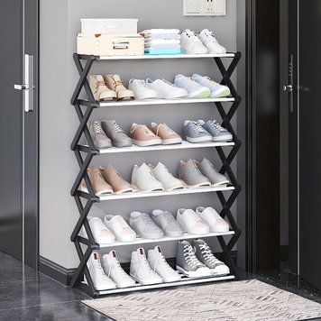 Складная полка для обуви Shoe Rack 6 секций