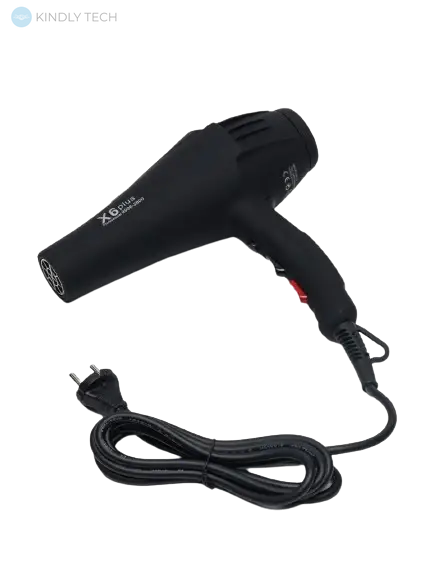 Професійний фен для сушіння волосся ENZO X6, Чорний