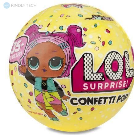 Кукла Lol модель Confetti Pop серия 9 GOLD/С0227
