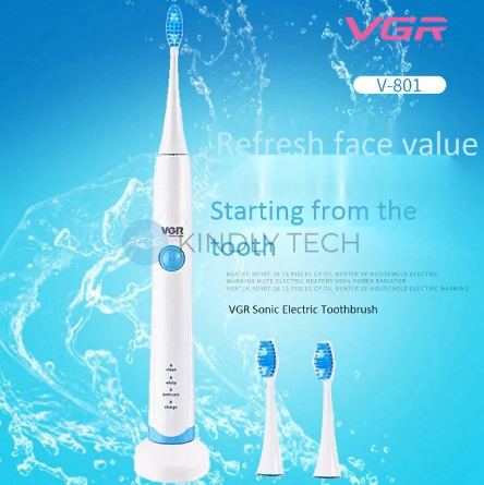 Електрична акумуляторна зубна щітка Electric Massage Toothbrush VGR V-801