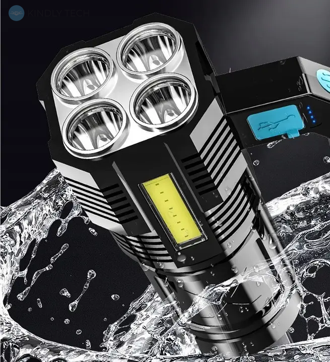 Фонарик ручной Multi Function Portable lamp водонепроницаемый светильник для рыбалки