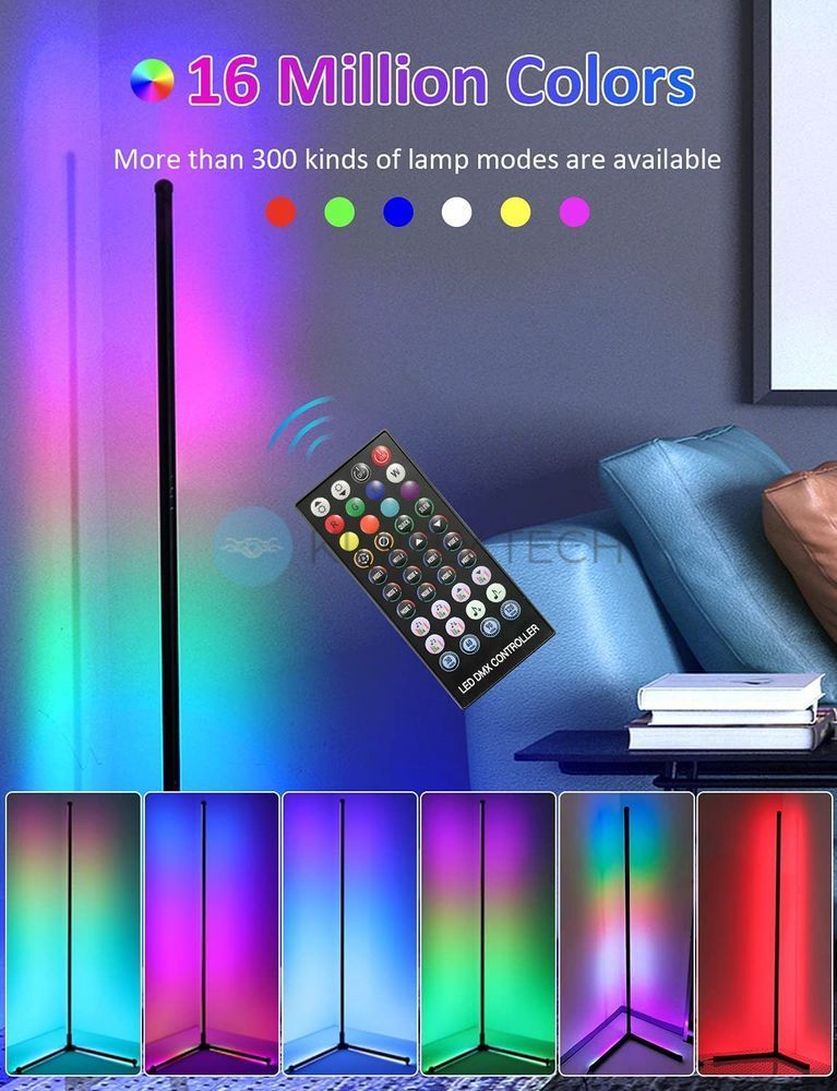 Угловая напольная лампа Corner Light Цвет - микс EL -2187