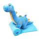 Іграшка-плед Динозаврик 3в1 Іграшка-подушка з пледом (55см), Синій