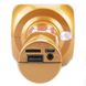 Бездротовий Bluetooth мікрофон W1816 MP3 / WMA / USB / AUX Gold