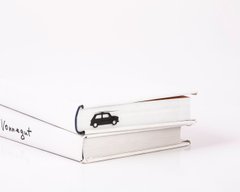 Закладка для книг автомобиль «Мини», Чорний