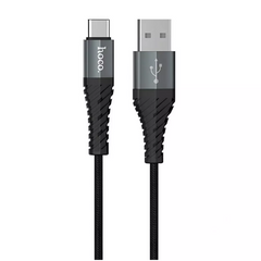 Cable USB C 3.0A (1m) — Hoco X38 — Black