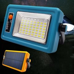 Ліхтар прожектор переносний на сонячній батареї LED solar light 6000 MAH 50W