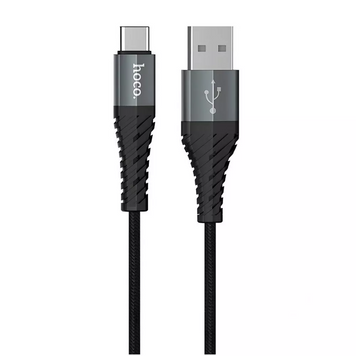 Cable USB C 3.0A (1m) &mdash; Hoco X38 &mdash; Black