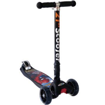Самокат Maxi Scooter Disney Marvel Spiderman, Чорний