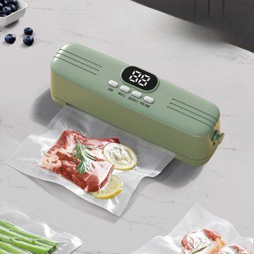 Вакуумний пакувальник з USB-зарядкою і шириною шва 1,5 см
