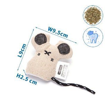 Игрушка для кошек Мышка с кошачьей мятой