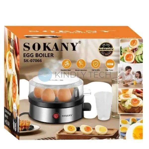 Електрична яйцеварка на 7 яєць Sokany SK-07066 360Вт