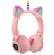 Бездротові Bluetooth навушники Unicorn Headset Stereo Wireless Headphone KD80 pink