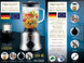 Блендер кофемолка Bosch Henschll HS-5555 стационарный 2 в 1