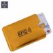 Захисний чохол для банківської карти з блокуванням від RFID зчитування, Golden