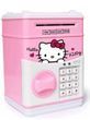 Детская копилка-сейф с кодовым замком и купюроприемником Hello Kitty