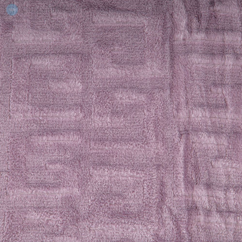 Плед-покрывало «Версаче» однотонный 150х200 см Purple
