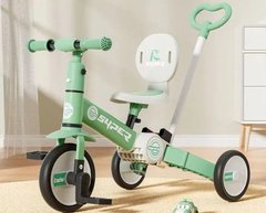 Дитячий велосипед біговел Ocie Balance Bike Super 2в1 Зелений