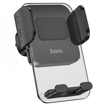 Автодержатель раздвижной на воздуховод - Hoco CA117 Exquisite - Space Black