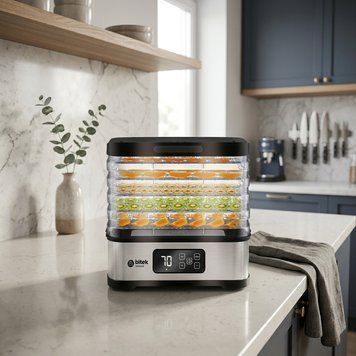 Практичний дегідратор BiTEK BT-6807 600 Вт для харчових продуктів