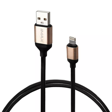 Кабель USB 3.0 to Lightning 2.4A (2m) &mdash; iMax Black
