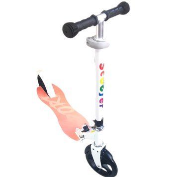 Самокат на великих колесах Scooter A 3, Білий