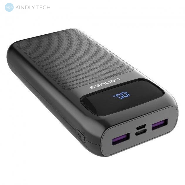 Портативний акумулятор Power bank 20000 mAh Lenyes PX298D 22.5 Вт