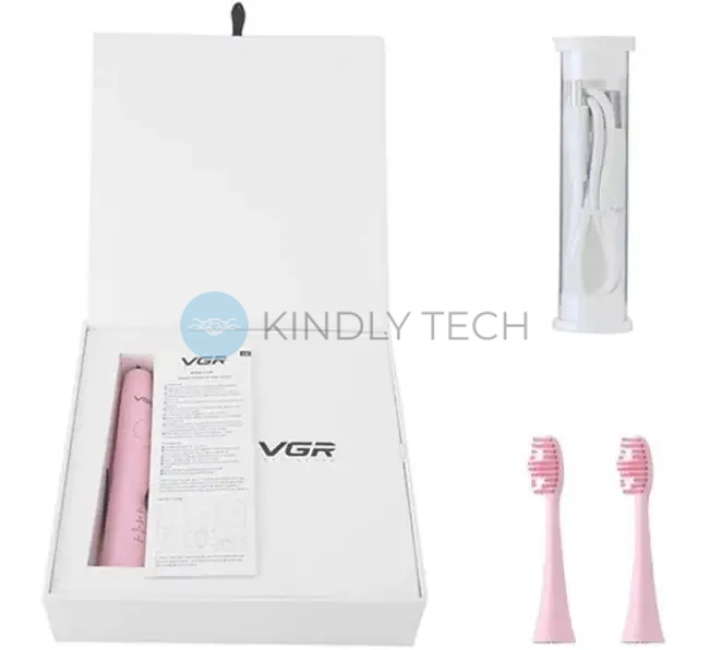 Электрическая аккумуляторная зубная щетка Electric Massage Toothbrush VGR V-806