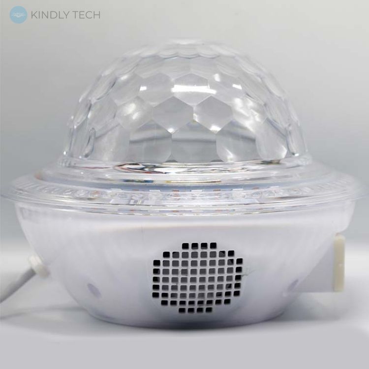 Лазерна диско - куля Ufo Bluetooth+пульт ( Led - лампа)