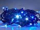 Гирлянда &laquo;Нить&raquo;, 380 LED, 25 м, синий свет, зелёный провод