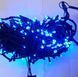 Гирлянда &laquo;Нить&raquo;, 380 LED, 25 м, синий свет, зелёный провод