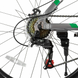 Велосипед горный с алюминиевой рамой Konar KA-26"17 передние амортизаторы, Серый/зеленый
