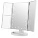 Зеркало тройное для макияжа с LED подсветкой Magic Makeup Mirror Белое