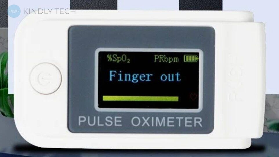 Пульсоксиметр цифровий портативний Fingertip Pulse Oximeter LK-89