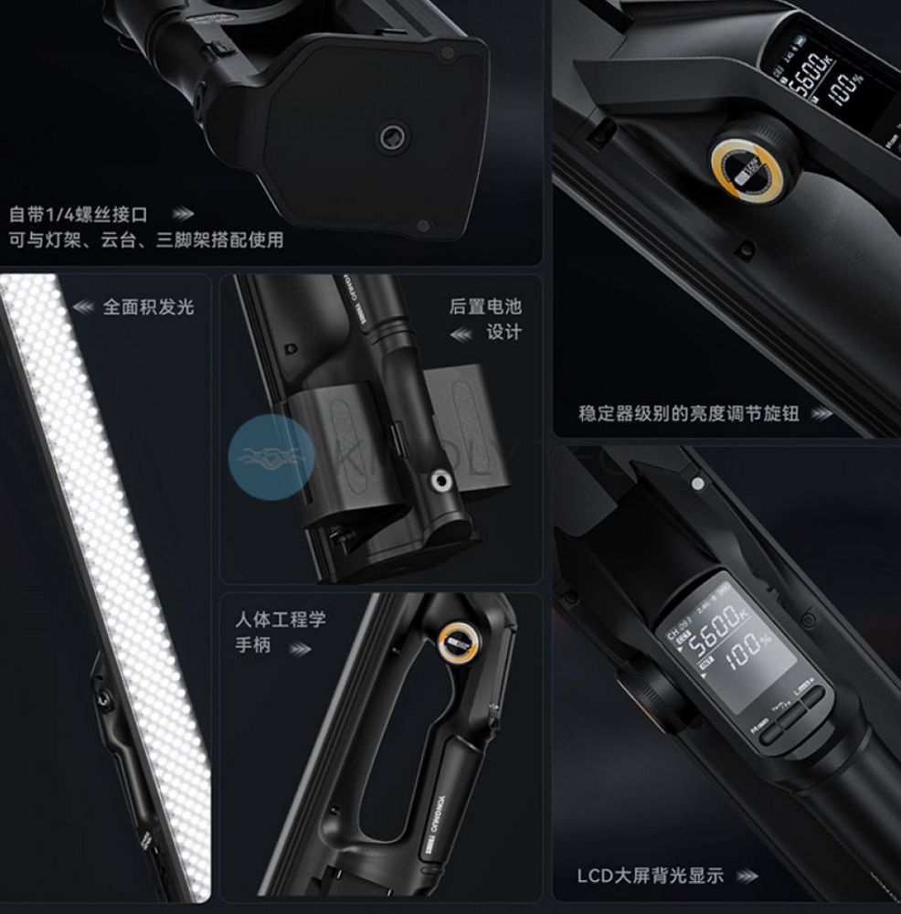 Лампа LED для відео Handheld Fill Light Stick YN660S 60W 3200-5600K