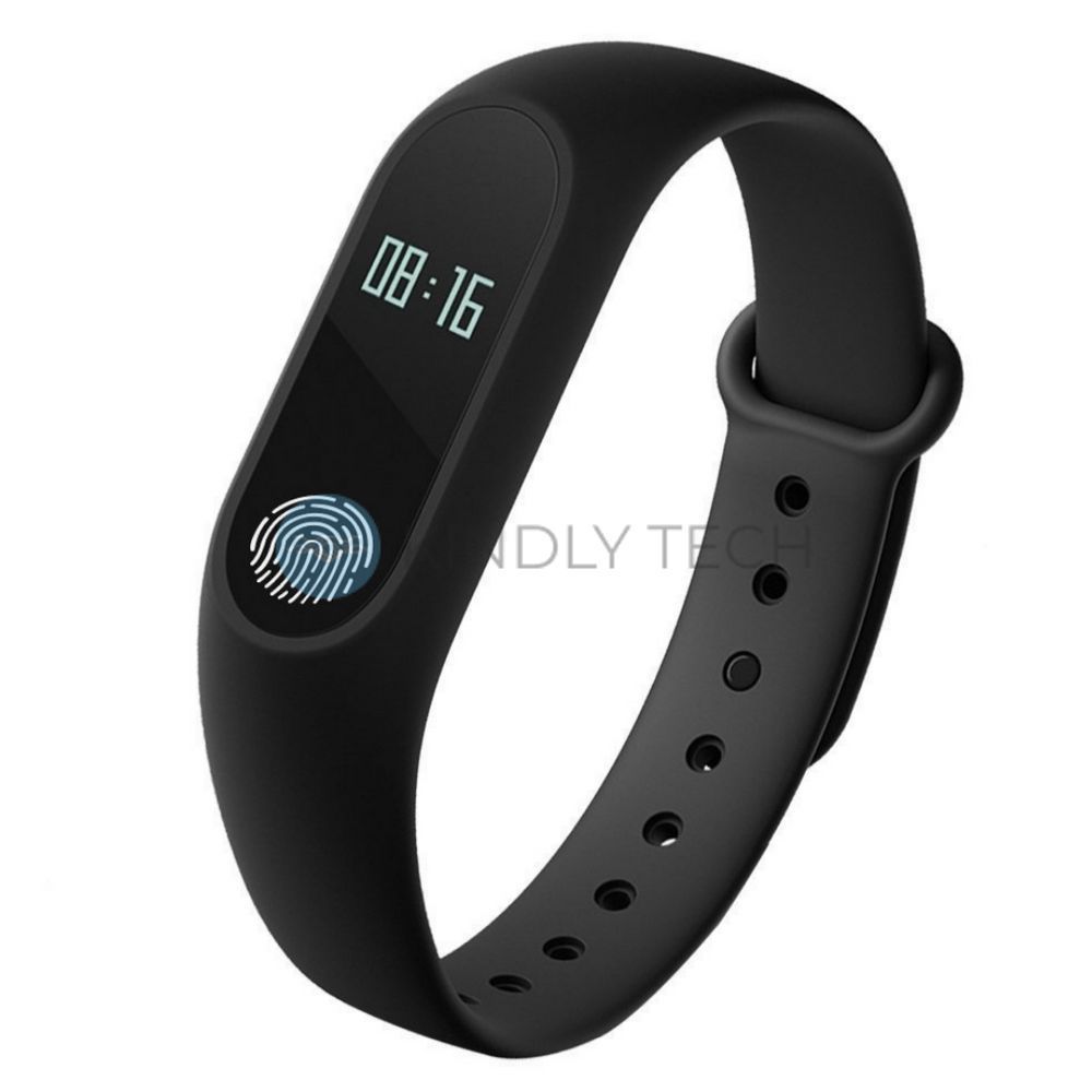 Фітнес браслет Smart Band M2 трекер серцевого ритму, Black