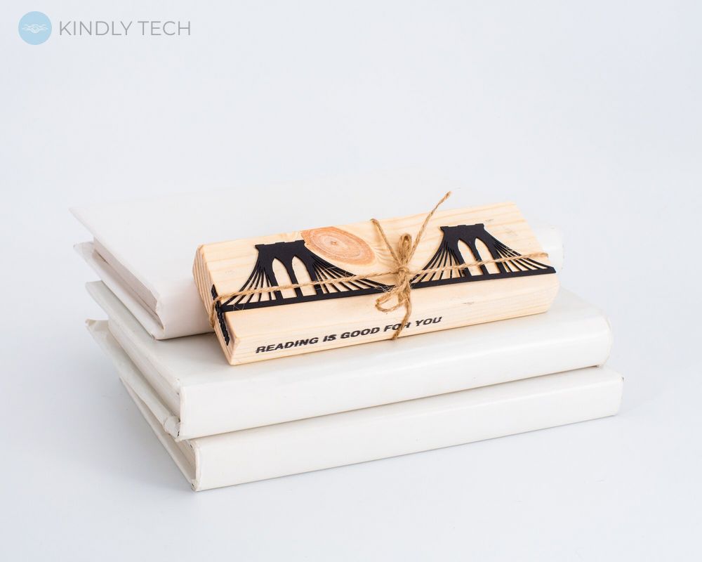 Закладка для книг «Бруклинский мост», Чорний