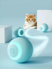 Смарт іграшка PetGravity обертається м'ячик для котів та собак