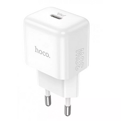 Сетевое зарядное устройство 30W | PD — Hoco N32 Glory — white