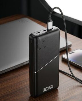 Павербанк ESCOM EG8 20000 mAh з підтримкою Fast Charge та Smart Charging