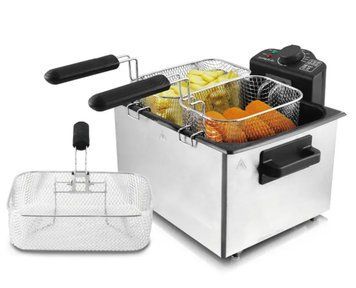 Фритюрниця для приготування картоплі фрі LumaBella LB-60004, 2100 Вт 5л