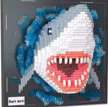 Конструктор 3D Magick bloks Акула