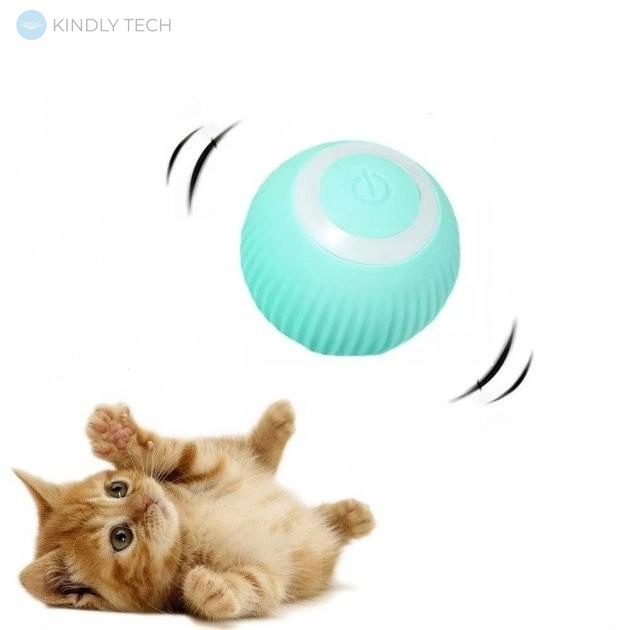 Смарт іграшка PetGravity обертається м'ячик для котів та собак