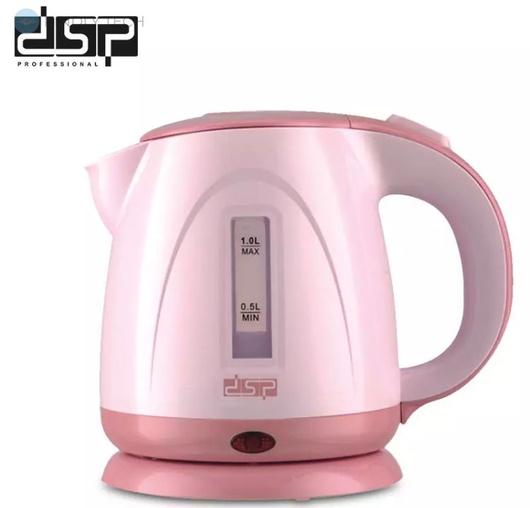 Міні електрочайник DSP KK-1128 на 1 літр Pink, Рожевий