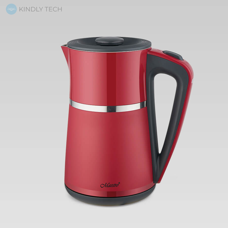 Электрический чайник (1,7 л.) MR-030-RED, Красный